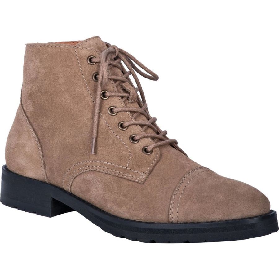 DINGO HUTCH LEATHER BOOT-TAUPE - Click Image to Close