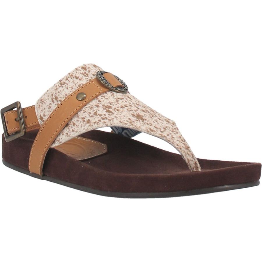 DINGO HIGHLANDS LEATHER SANDAL-TAN