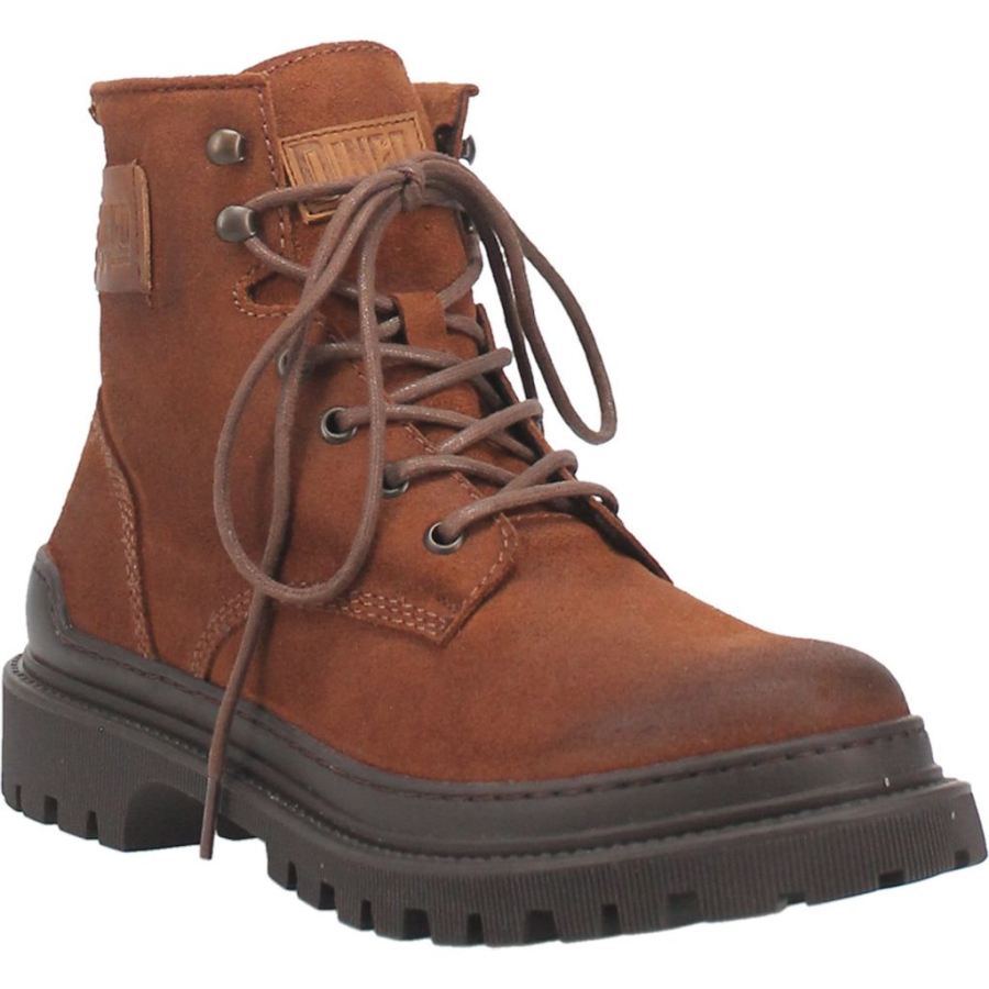 DINGO HIGH COUNTRY LEATHER BOOT-BROWN