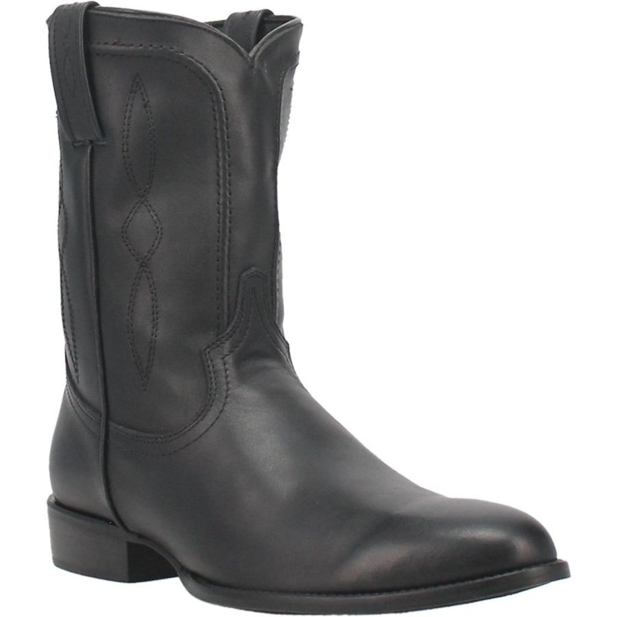 DINGO HONDO LEATHER BOOT-BLACK