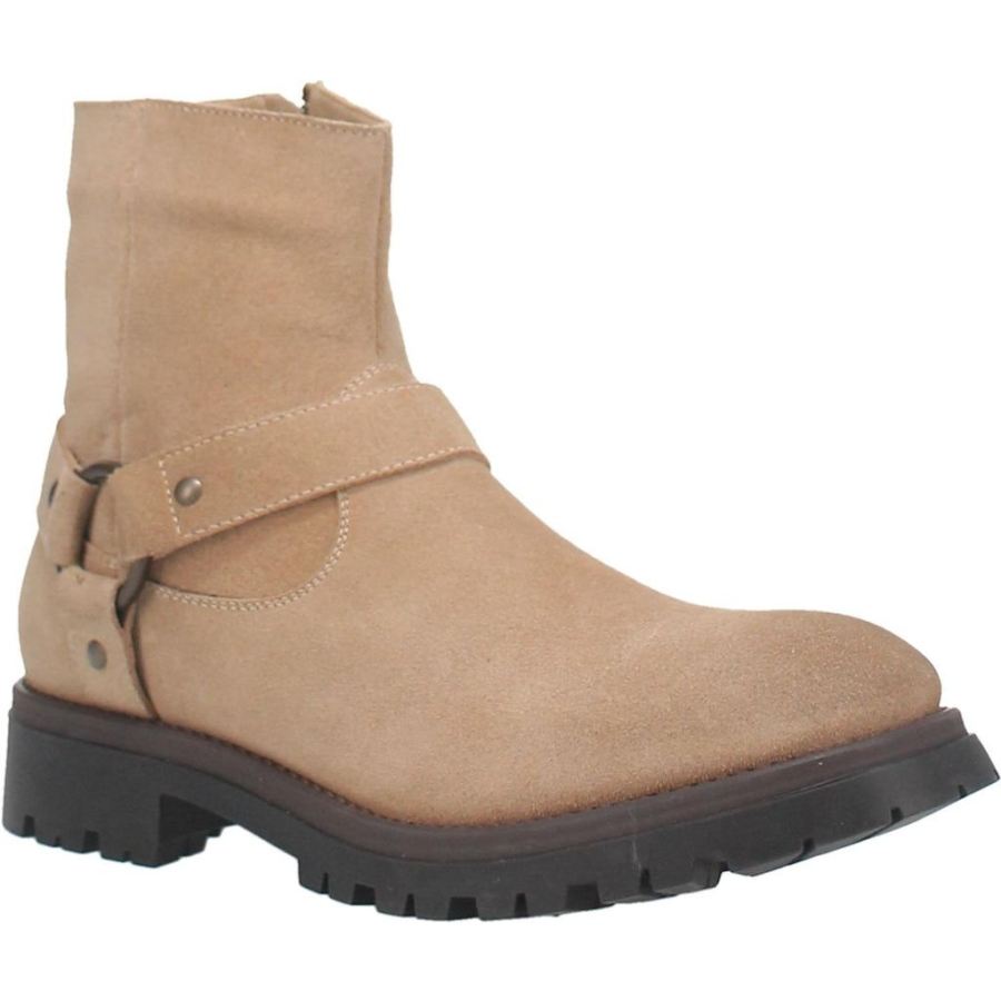 DINGO ROAD TRIP LEATHER BOOT-NATURAL