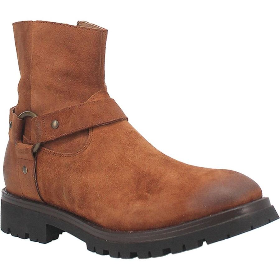 DINGO ROAD TRIP LEATHER BOOT-BROWN
