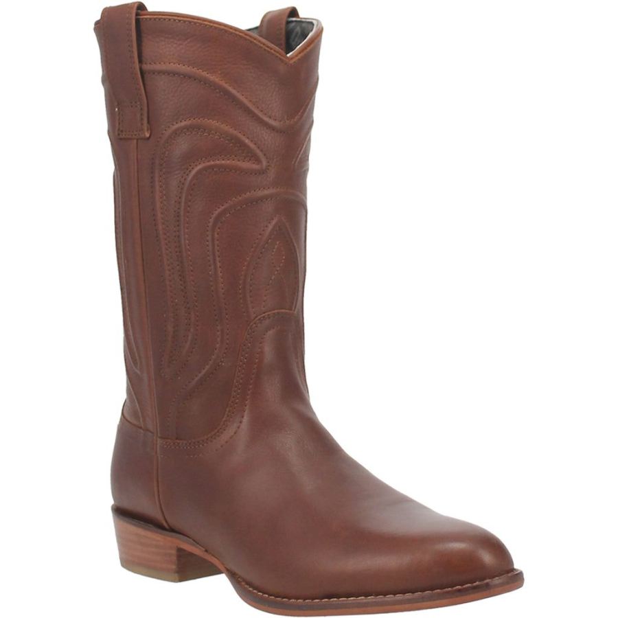 DINGO MONTANA LEATHER BOOT-BROWN