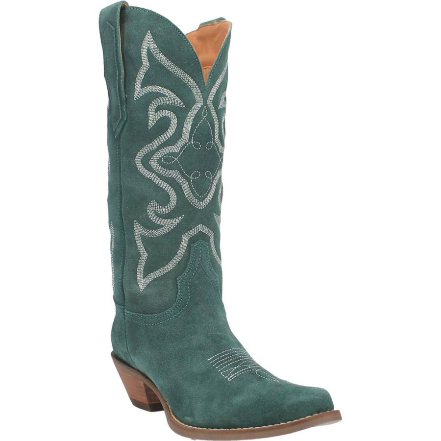 DINGO OUT WEST LEATHER BOOT-GREEN